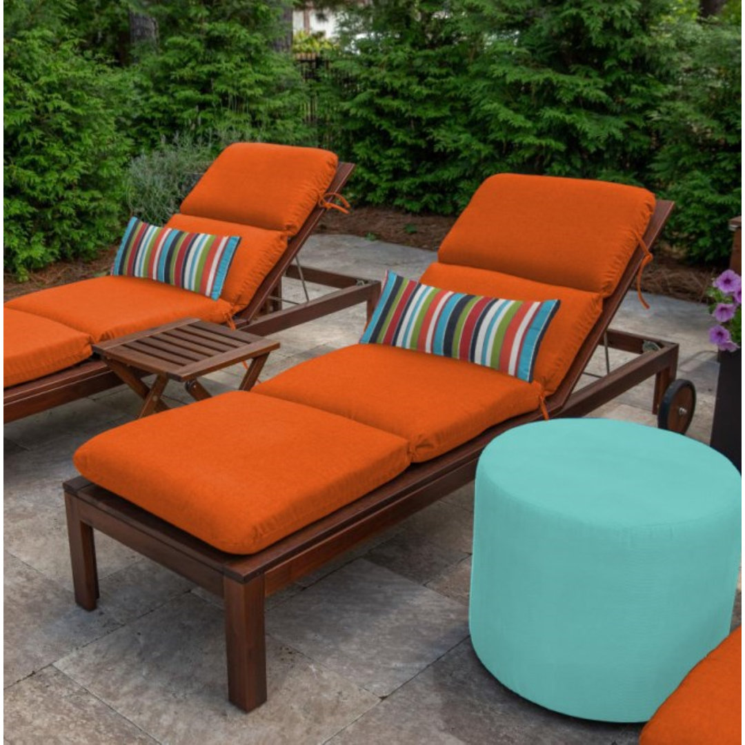 Marlowe Sunbrella® 1-Piece Outdoor Chaise Cushion